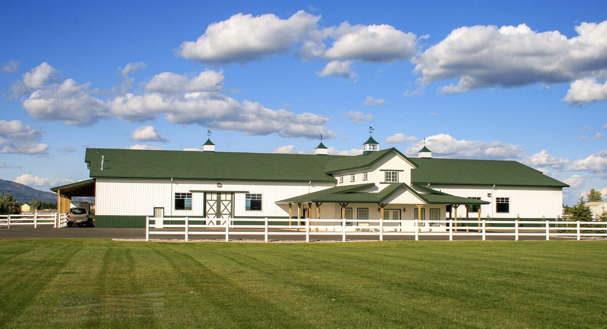 Horse Arena Barn #4182 | Steel Structures America