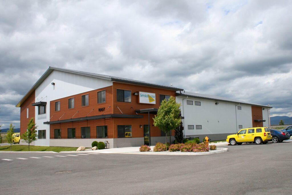 #4801 Servicemaster - Boulder Court Post Falls, ID | Steel Structures America