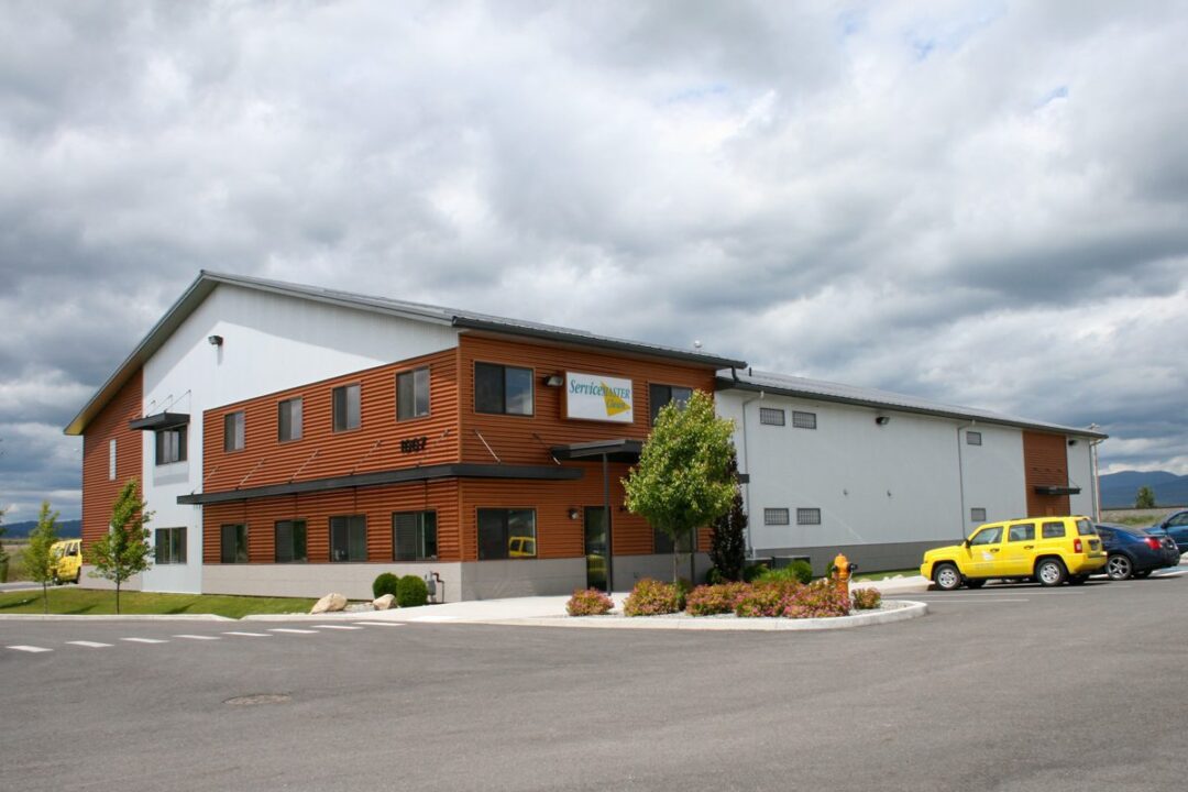 #4801 Servicemaster - Boulder Court Post Falls, ID | Steel Structures America