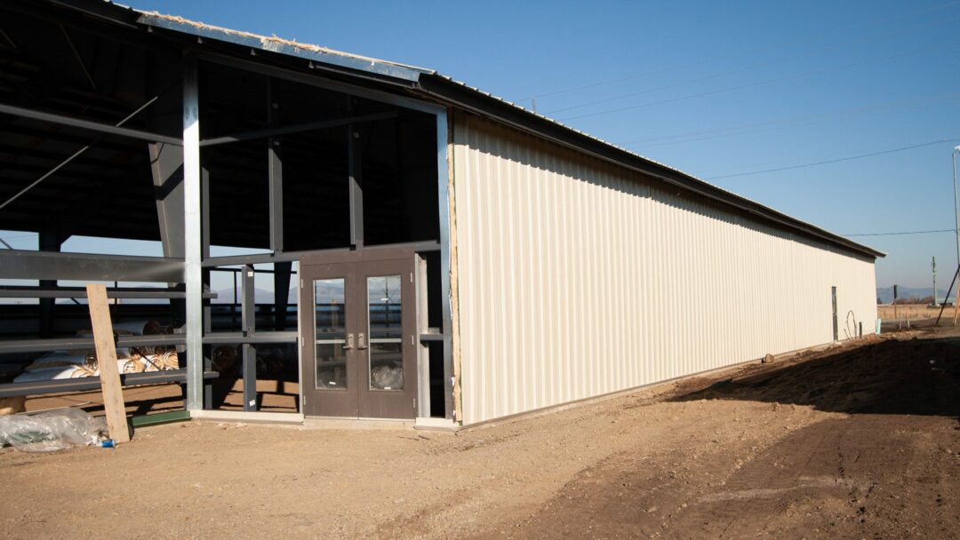 Side View #10156 - CB AIRCRAFT HANGAR | Steel Structures America