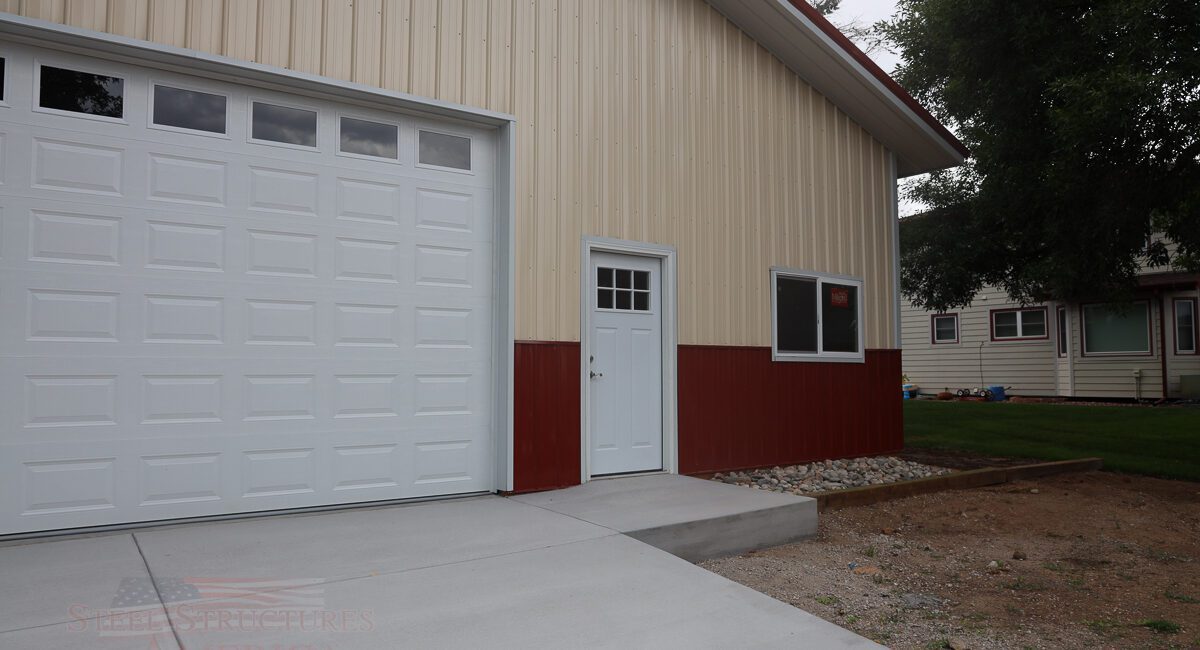 #10783 – Pole Building with Wrap Around Lean-to Patio – Lakewood CO | Structures America