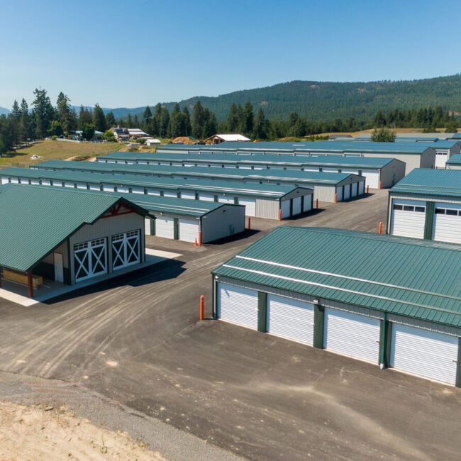 Bonner Self Storage Station – Sagle, ID | Steel Structures America