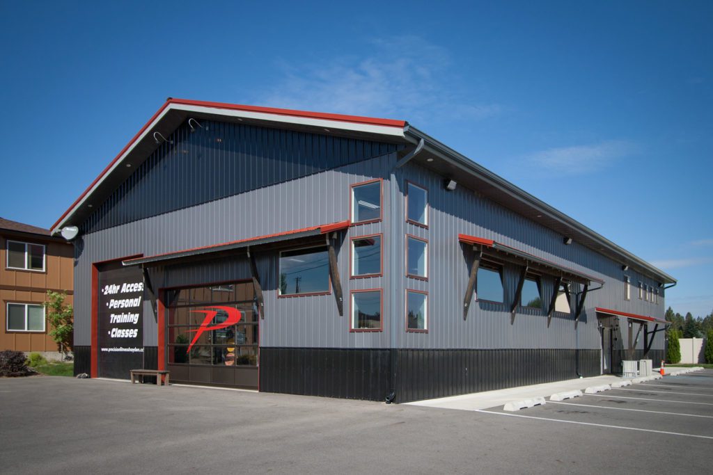 #7877 - Precision Fitness - Hayden, Idaho | Steel Structures America