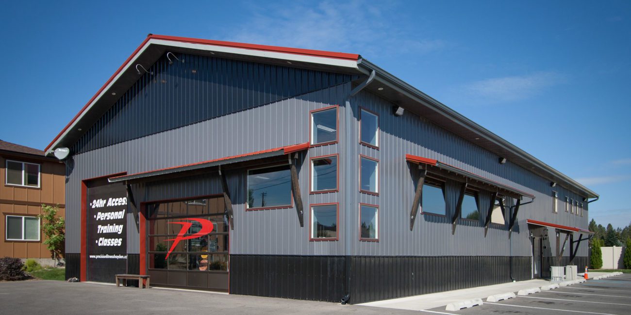 #7877 - Precision Fitness - Hayden, Idaho | Steel Structures America