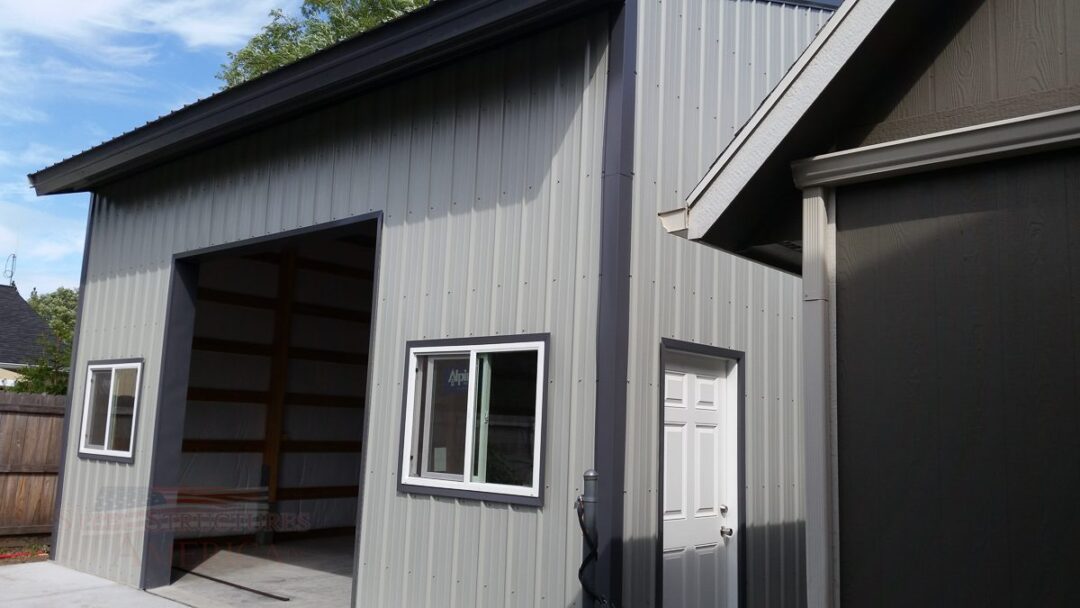 #11674 Garage & Toy Shed – Rathdrum, Idaho | Steel Structures America