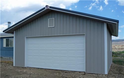 2' Roof Overhangs with Fascia and Soffits | Steel Structures America