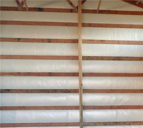 2.5" Vinyl Backed Fiberglass Roof and Wall Insulation | Steel Structures America
