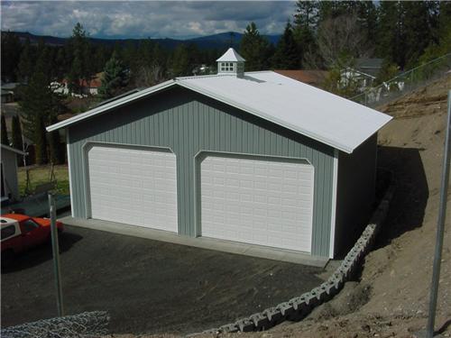 Small Metal Garage Shop Building | Steel Structures America