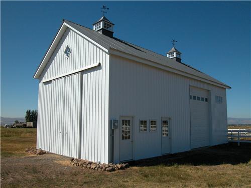 Pole Building Shop #3583 | Steel Structures America