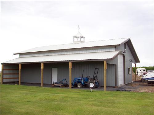 Large Custom Horse Barn #5269 | Steel Structures America