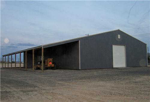 #5217 - Large Equipment Storage Building - Moxee, WA | Steel Structures America