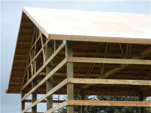 Wood Roof Decking | Steel Structures America