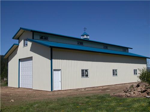 Monitor Style Metal Shop #2341 | Steel Structures America