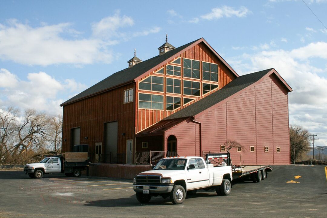 #3753 Winery & Steel Office Building | Steel Structures America