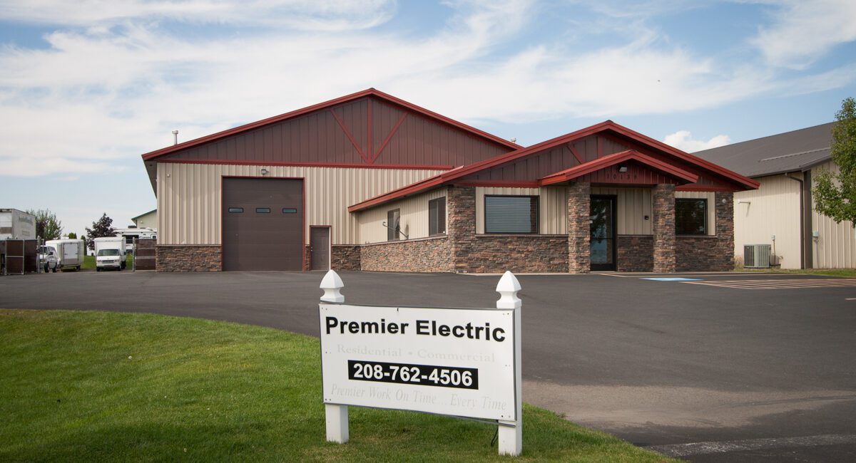 #3814 - Premier Electric - Commercial Office and Warehouse | Steel Structures America