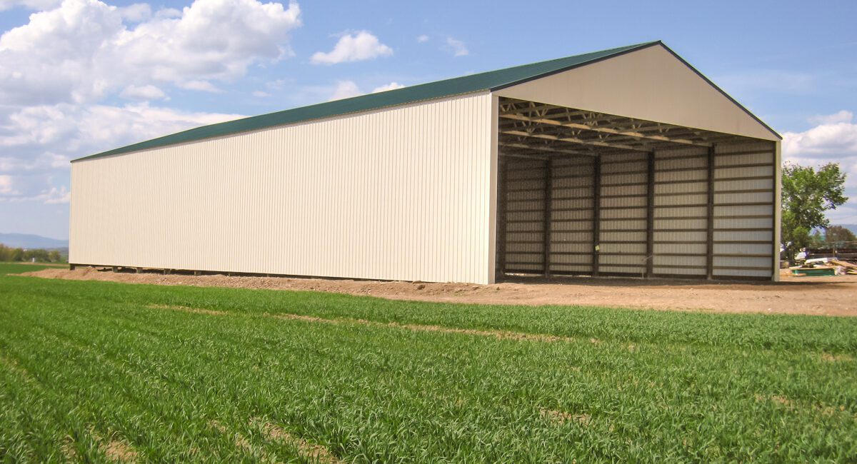#5249 – Hay Storage Building – Ellensburg, WA | Steel Structures America