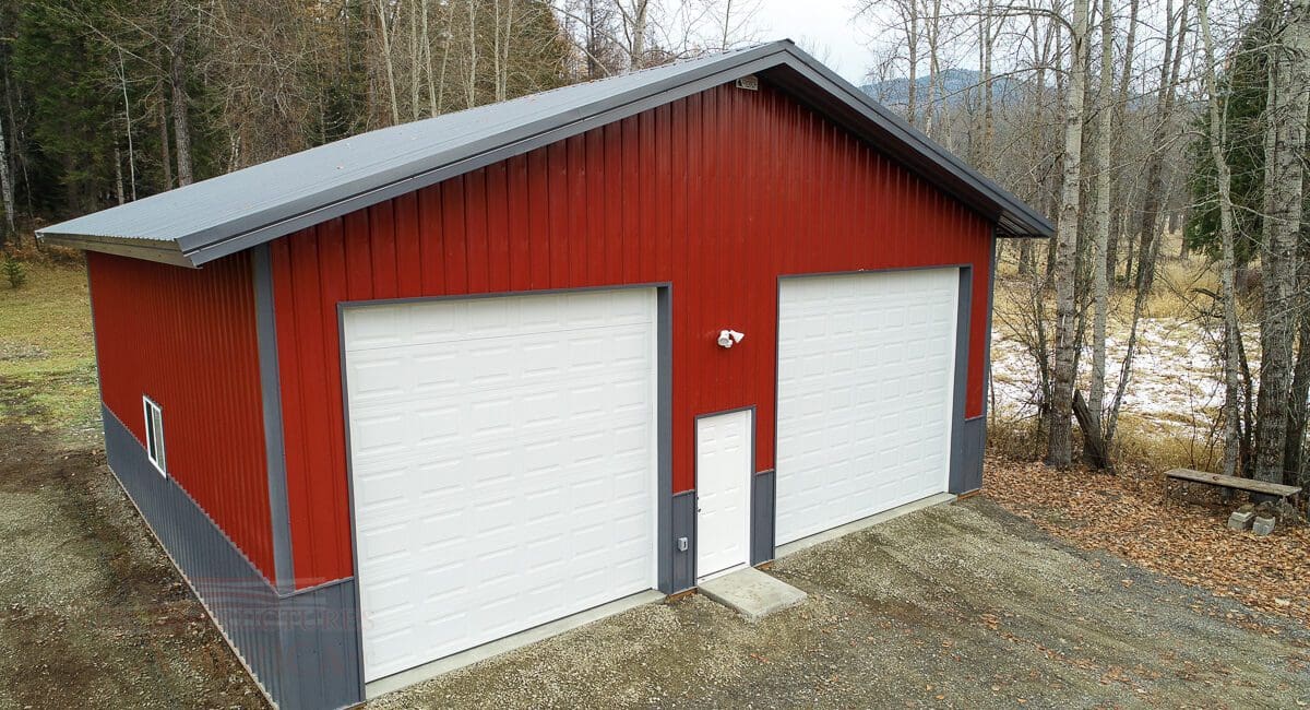 #10460 – Bonner County Pole Building – Idaho | Steel Structures America