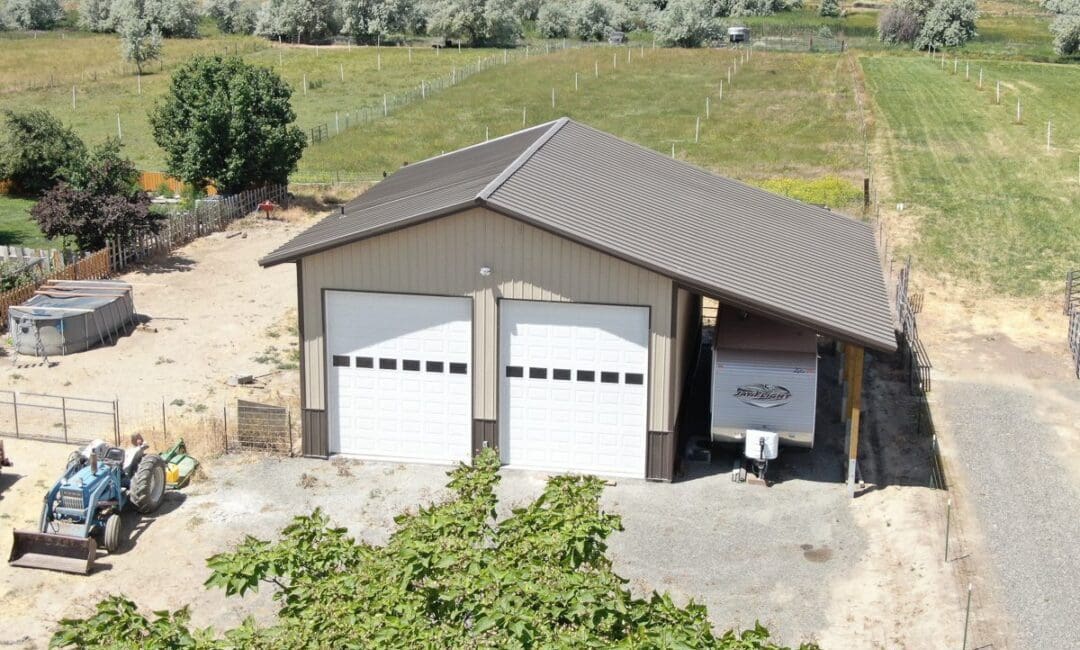 10602 – McCracken – 30x40x16 Steel Structure – Sunnyside, Washington | Steel Structures America