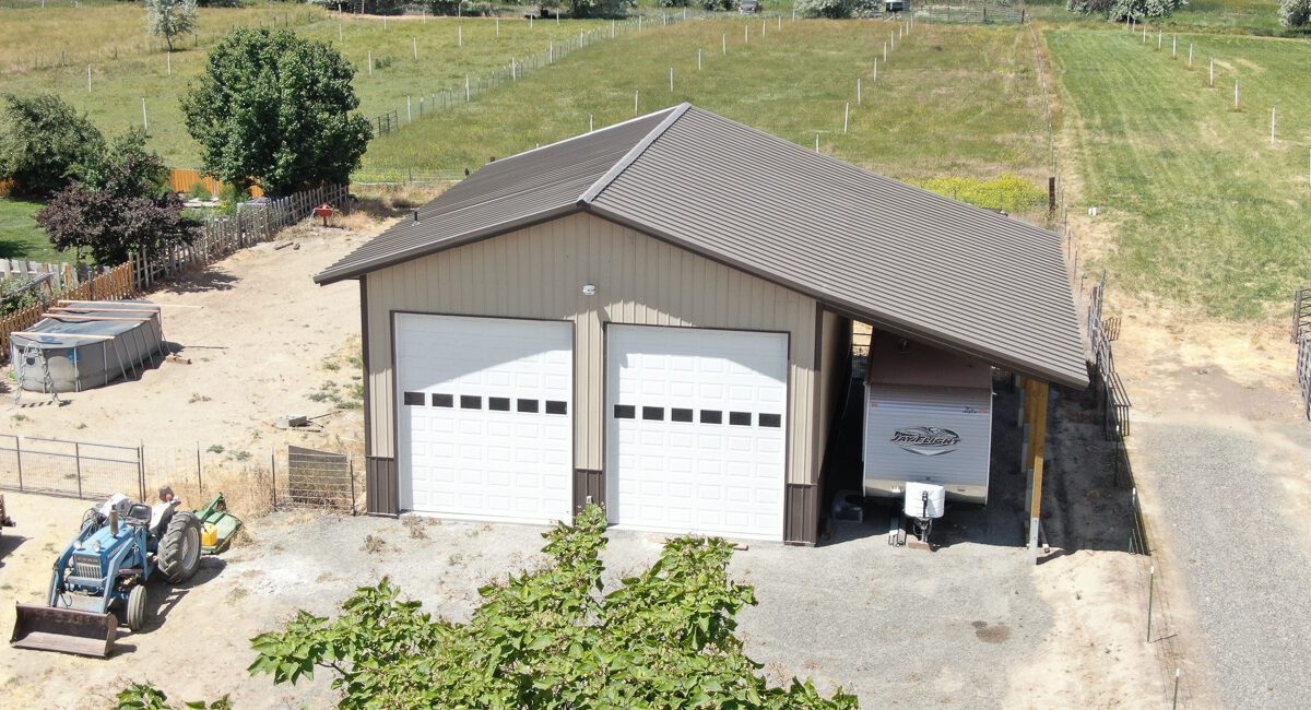10602 – McCracken – 30x40x16 Steel Structure – Sunnyside, Washington | Steel Structures America