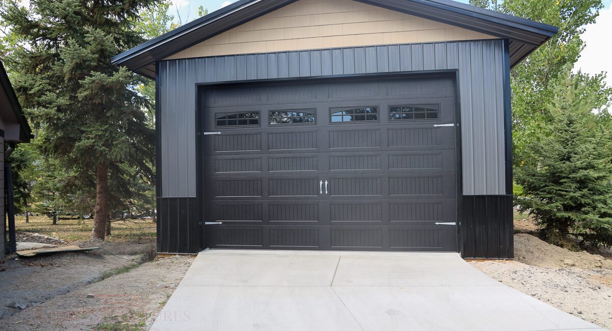 #10712 – Custom 24x36x14 Garage – Arvada, Colorado | Steel Structures America