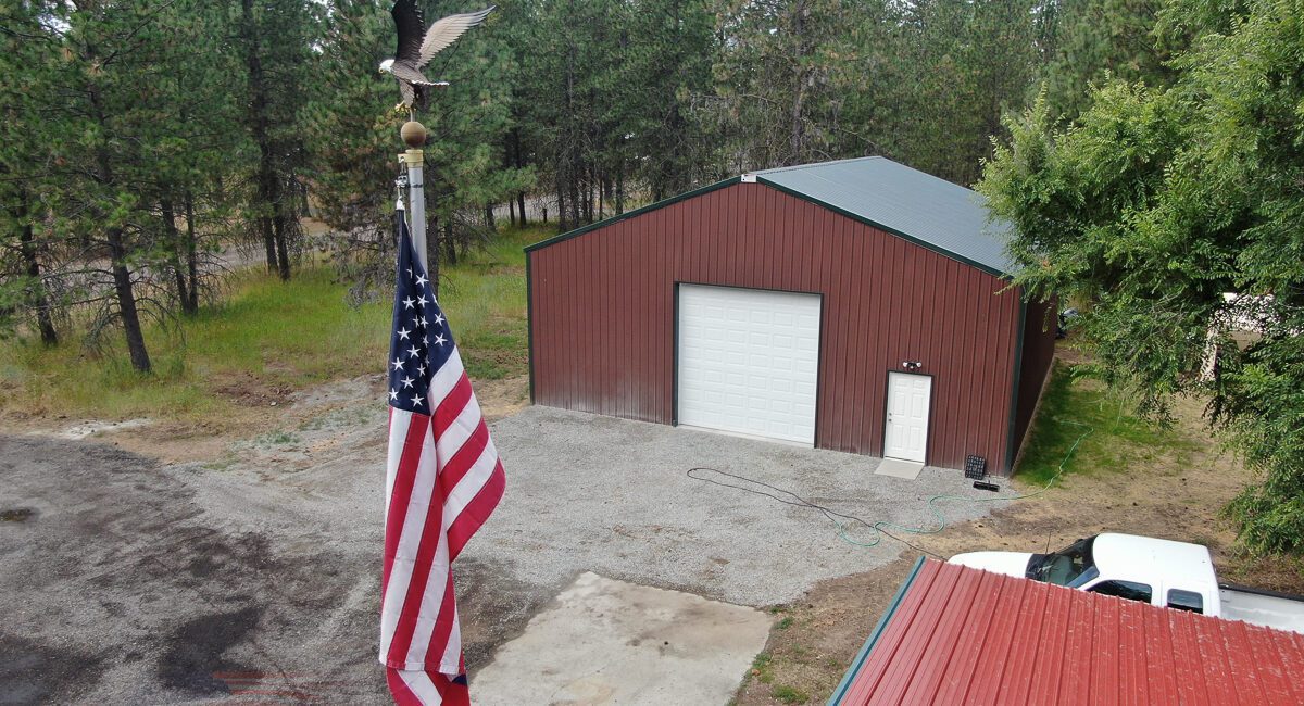 #10878 – 40x40x14 – Colbert, Washington | Steel Structures America