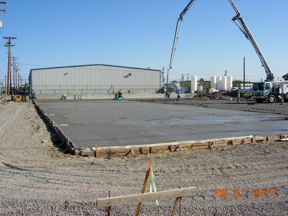 #5071 – Northwest Agricultural Products – 40x96x16 – Pasco, WA | Steel Structures America
