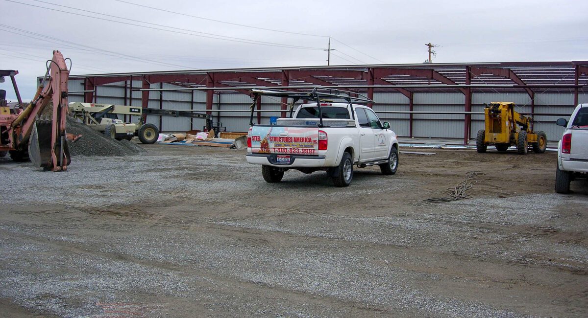 #5071 – Northwest Agricultural Products – 40x96x16 – Pasco, WA | Steel Structures America