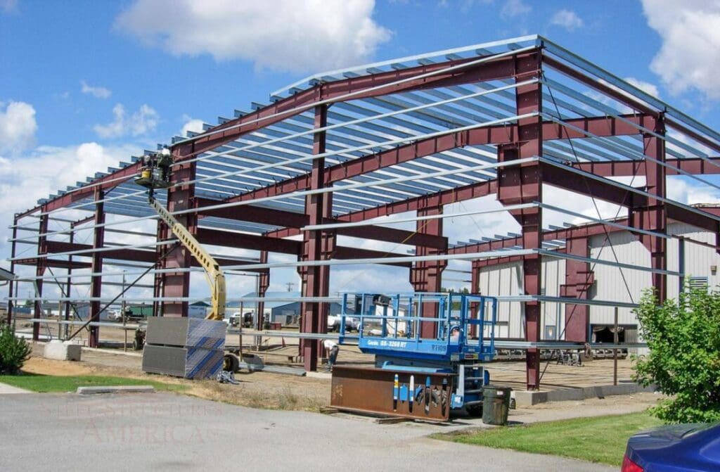 all-steel building