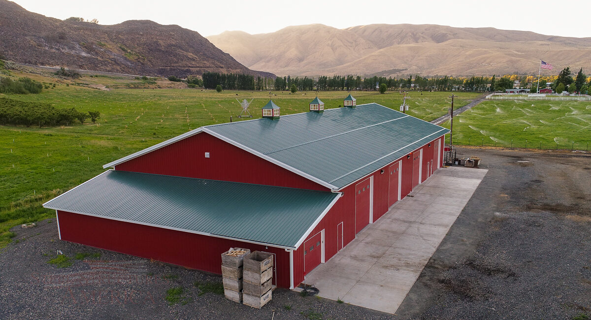 8967 Long Ranch Ag Storage Building | Steel Structures America