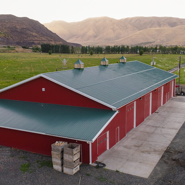 8967 Long Ranch Ag Storage Building | Steel Structures America