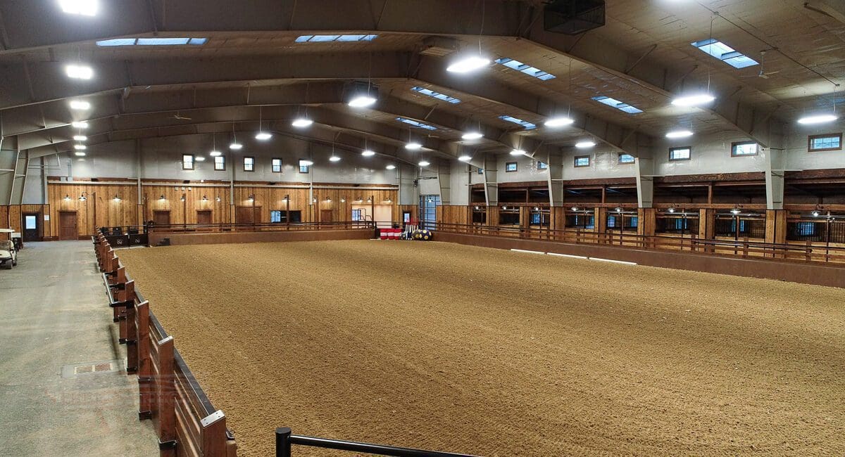 #9100 – Rathdrum Horse Barn and Riding Arena | Steel Structures America