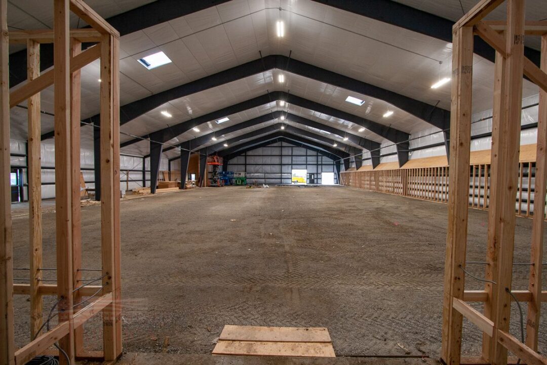 #9100 – Rathdrum Horse Barn and Riding Arena | Steel Structures America