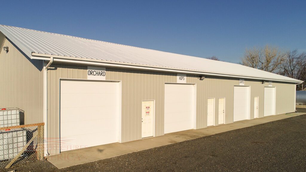 #9446 – Olsen Brother’s Ranches – 50x100x12 – Prosser, WA | Steel Structures America