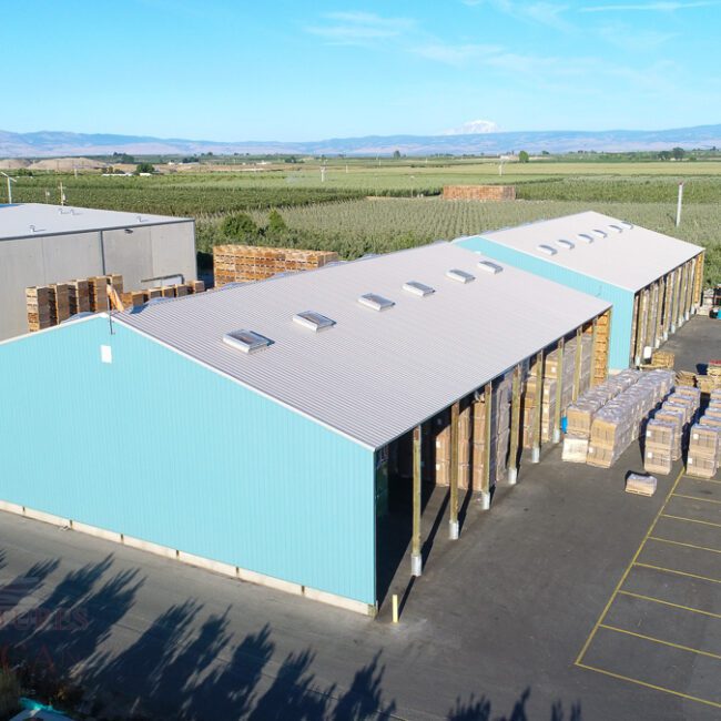 Pride Packing Pole Buildings AG Storage | Steel Structures America