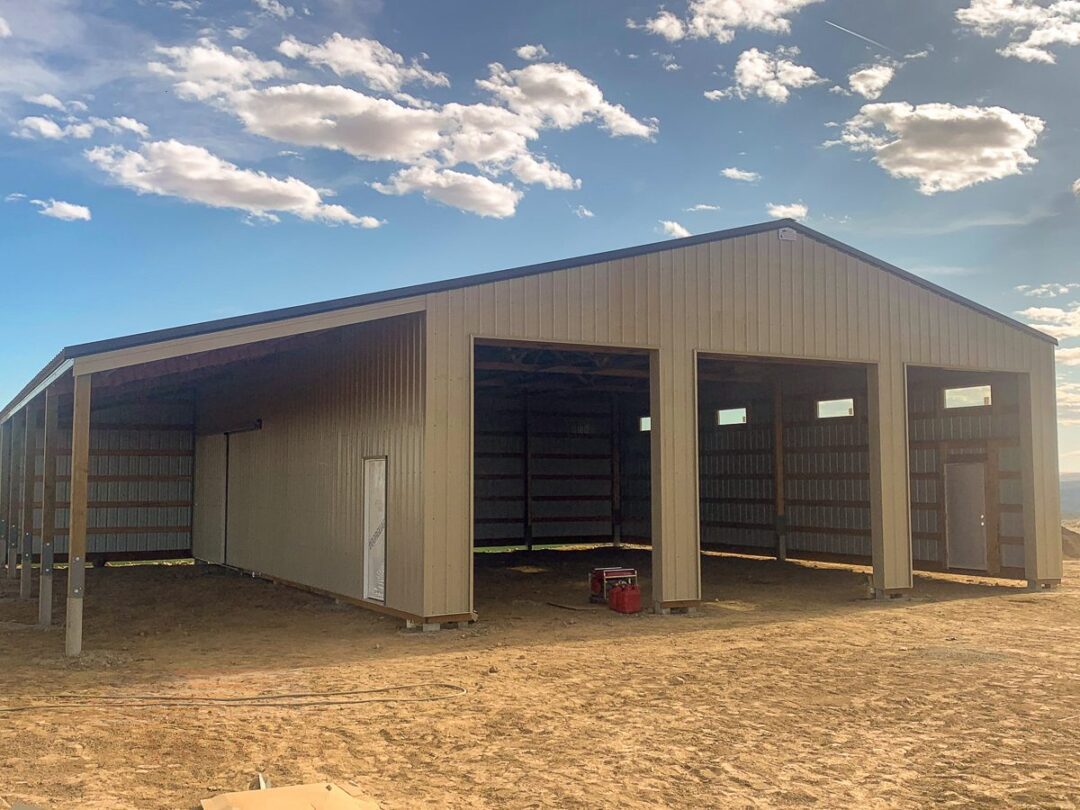 #11529 – 40x48x14 w/14x48x10 lean-to | Steel Structures America