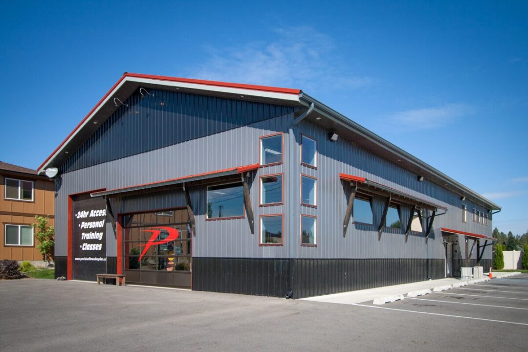 #7877 – Precision Fitness – Hayden, Idaho | Steel Structures America