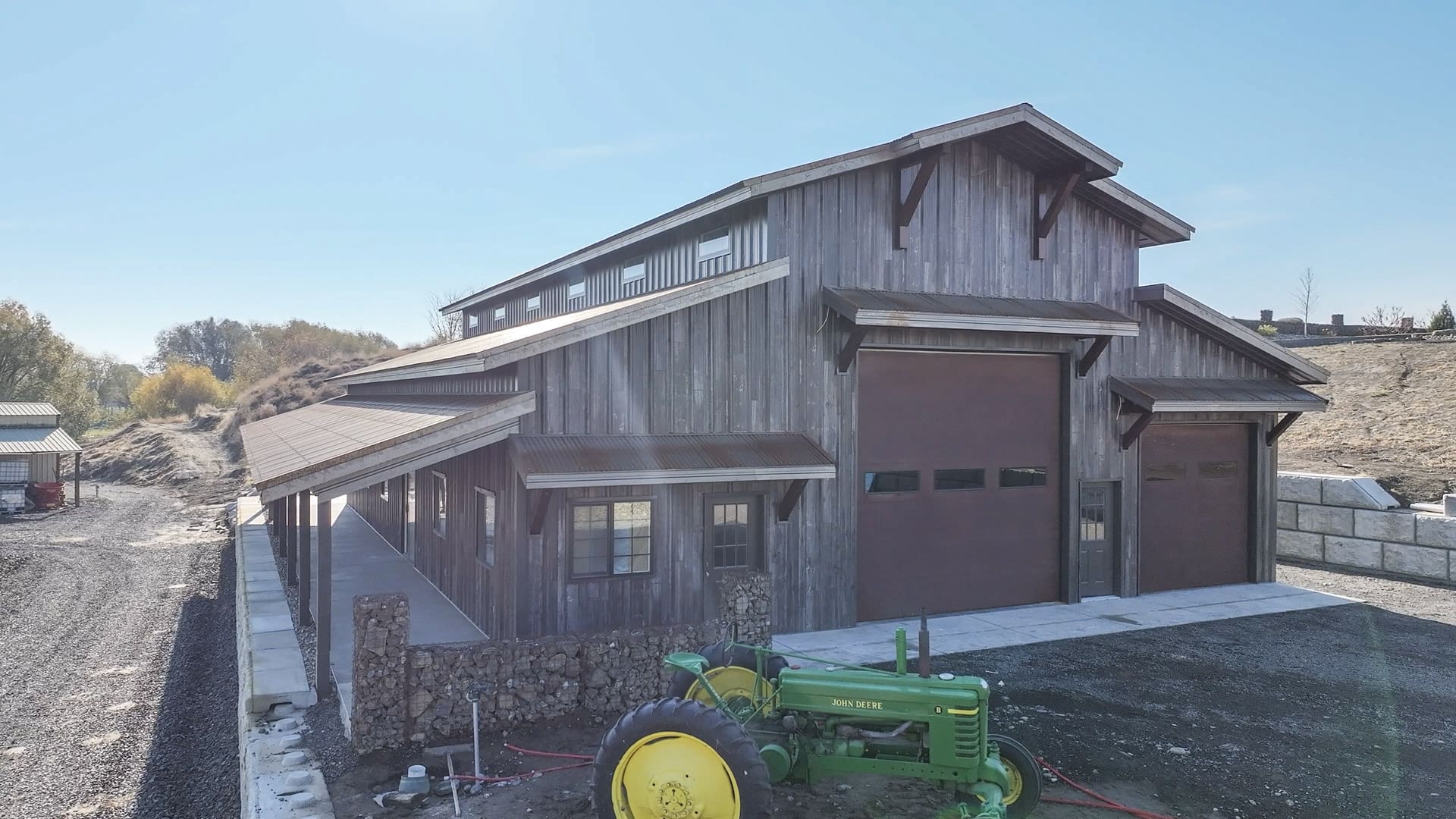 Finished metal building eligible for metal building financing