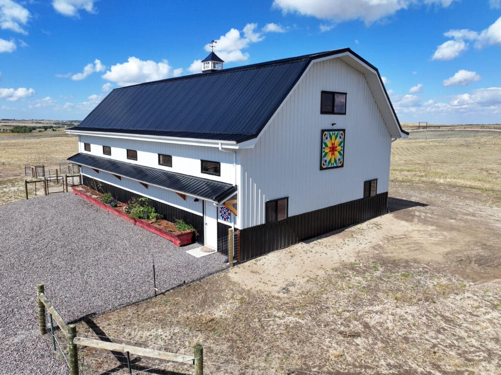 Gambrel roof