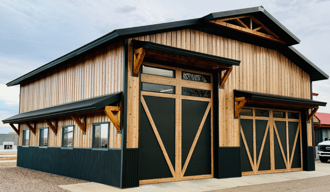 Longmont Office - Display Building - Wood-Look Siding