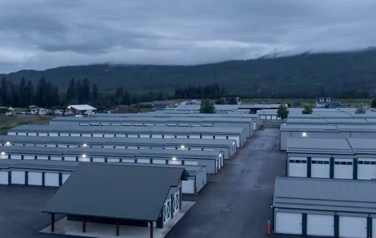 The Steel Structures America office in Sagle, Idaho, inside the Bonner Storage Station complex
