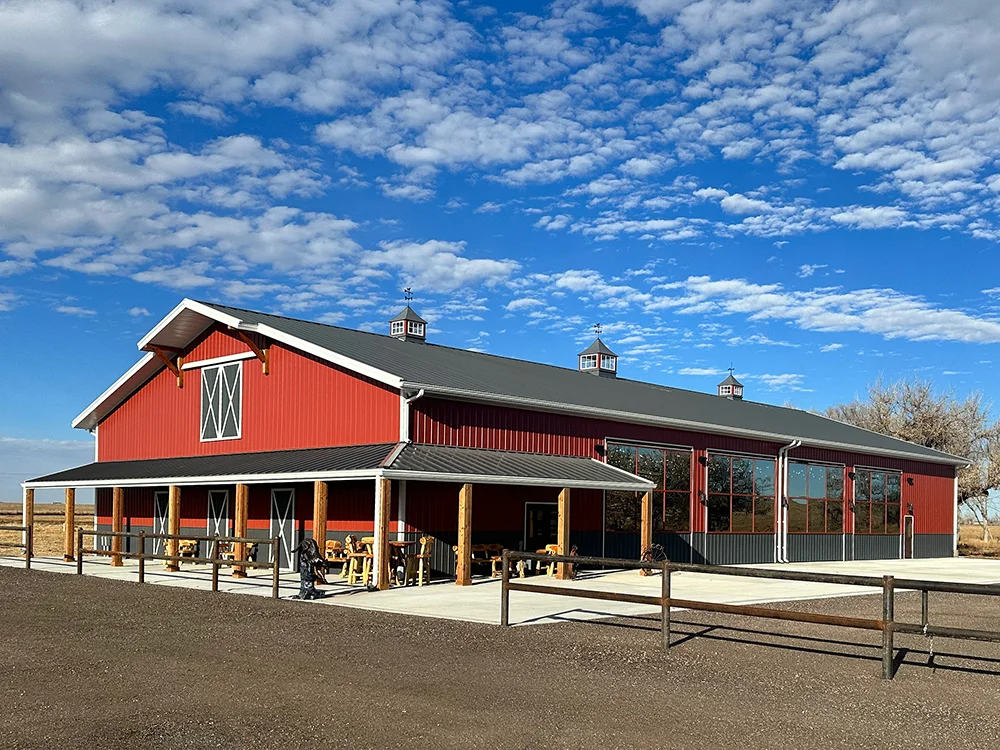 A post frame pole barn build well because of choosing the right metal building contractor