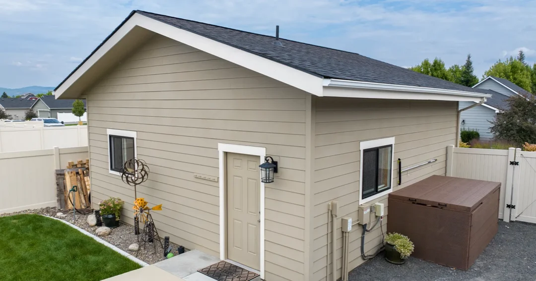 An adu on a property in Spokane Washington due to the new ADU laws