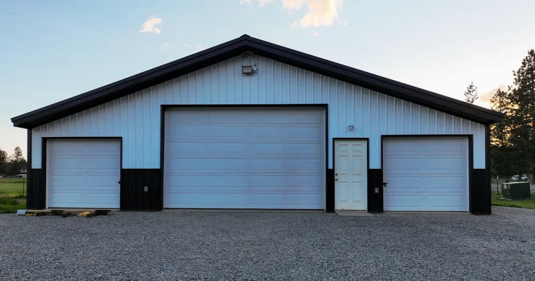 This large white metal building requires most people to obtain financing to construct