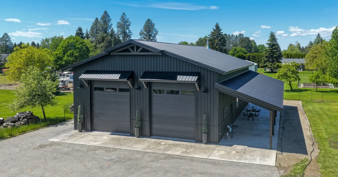 A pole barn that adds value to your home